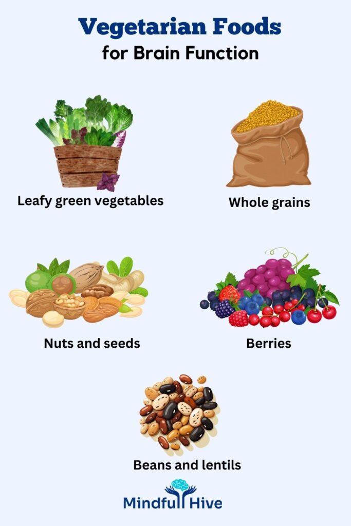 Vegetarian Foods for Brain Function