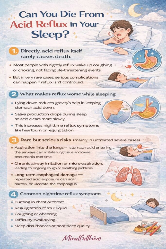 Can You Die from Acid Reflux in Your Sleep