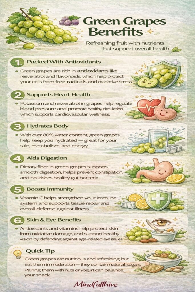 Green Grapes Benefits