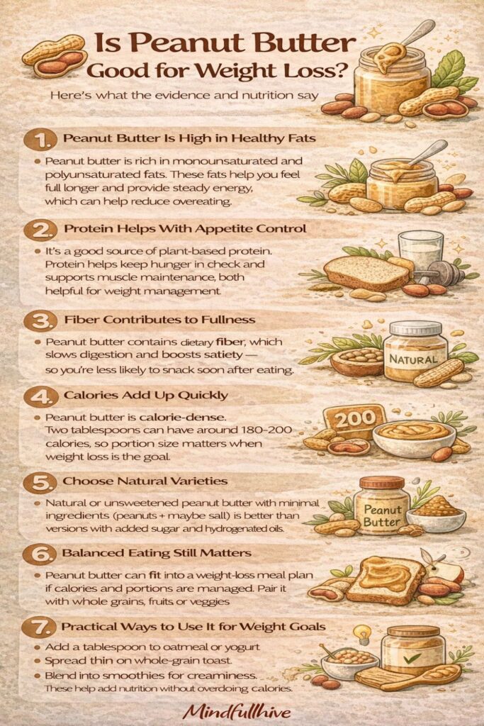 Is Peanut Butter Good for Weight Loss