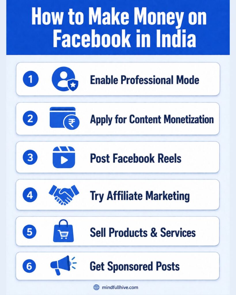 How to Make Money on Facebook in India