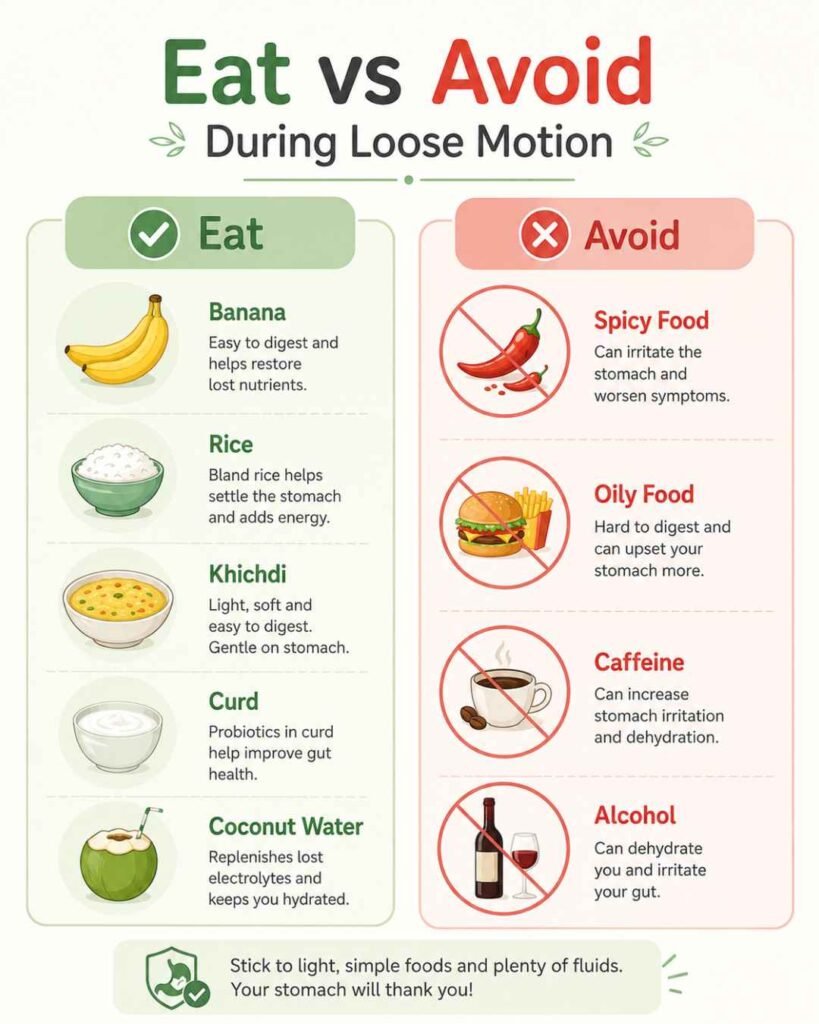 How to Stop Loose Motion Instantly