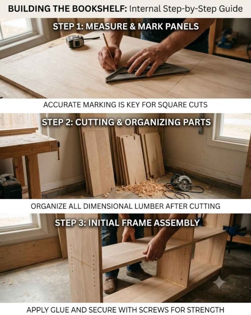 how to build a bookshelf