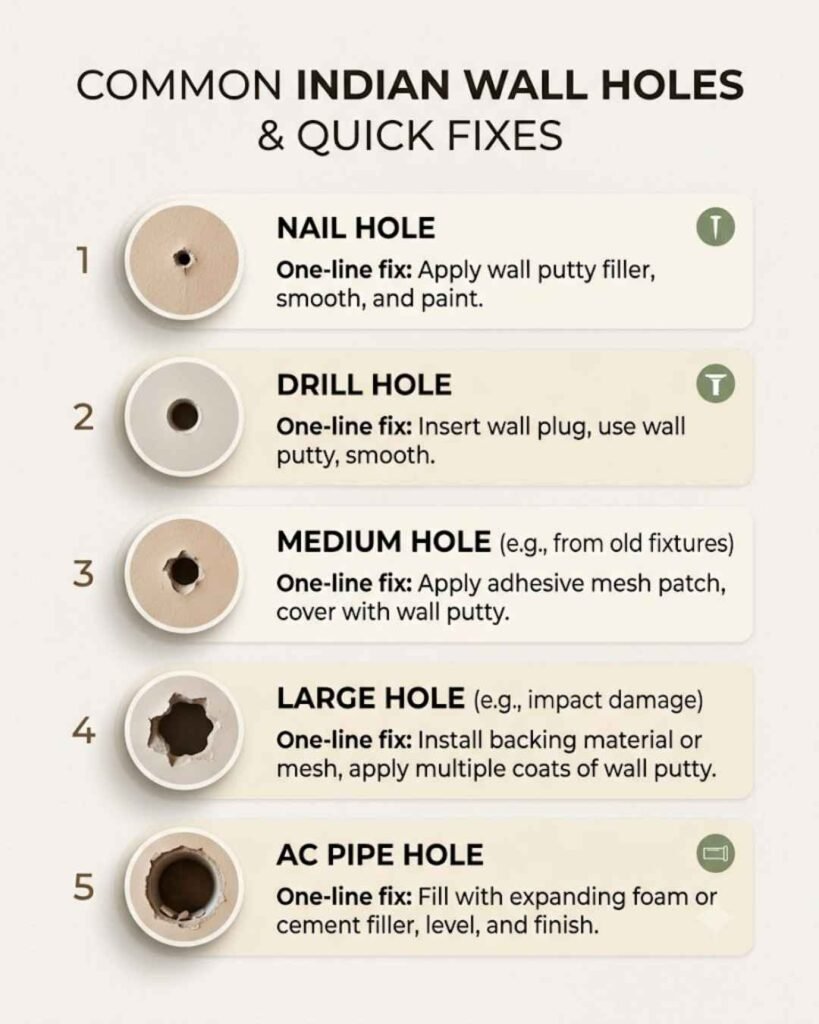 how to patch a hole in wall