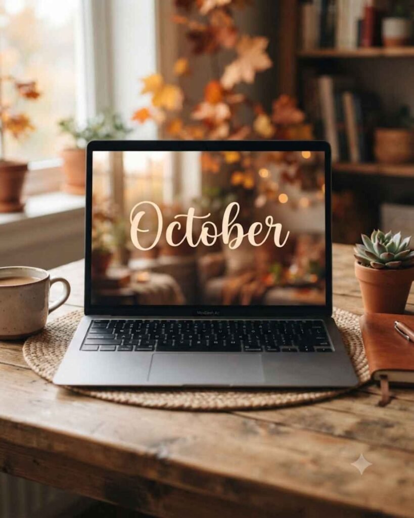 october wallpaper desktop