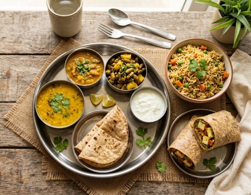 20 Easy Vegetarian Lunches: Quick & Healthy Indian Ideas
