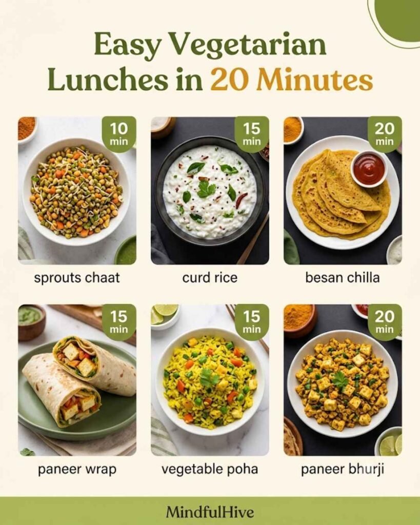 Easy Vegetarian Lunches (2)