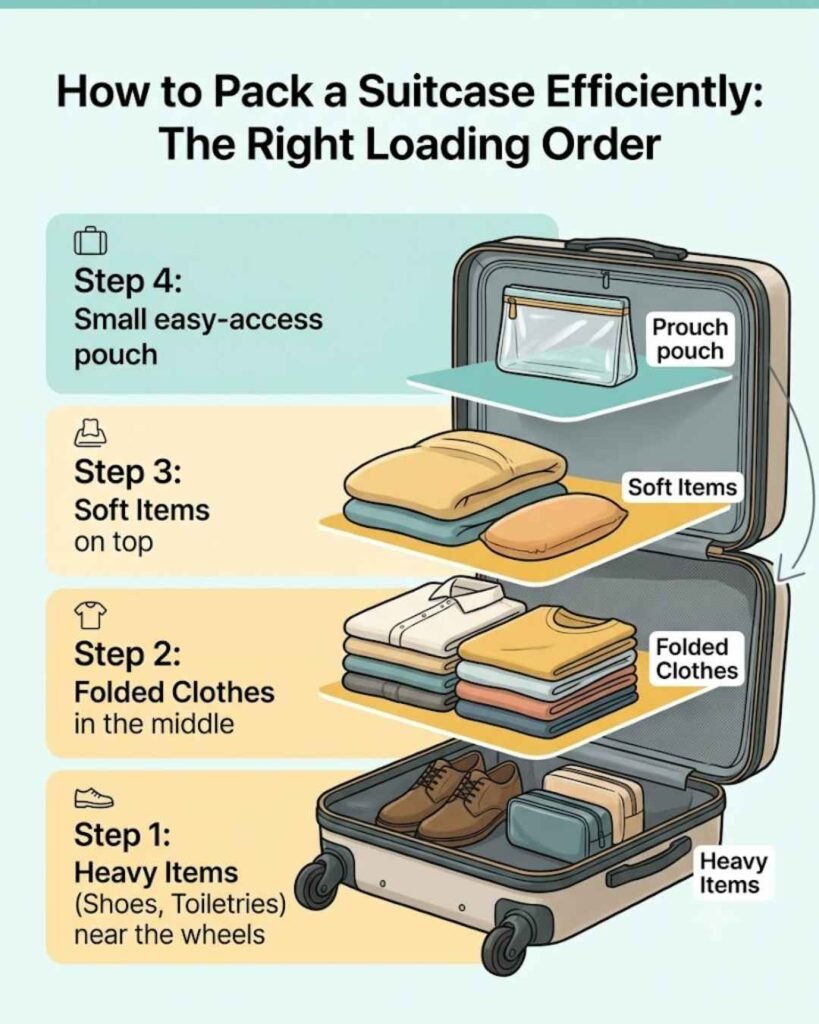 How to Pack a Suitcase Efficiently (1)